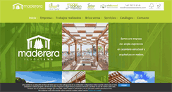 Desktop Screenshot of madererailicitana.com